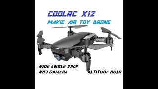 Coolrc X12 Mavic Air Toy Grade 720P Wifi Drone