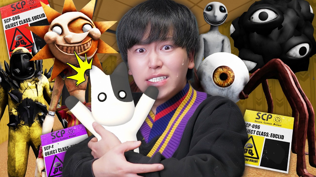 超ビビリな友達とSCPを探すロブロックス... #5