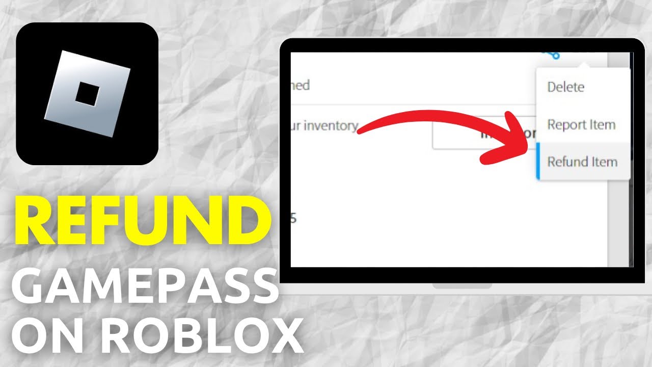 How Can You Refund The Game Passes In The Roblox YouTube 