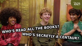 The Cast of Percy Jackson and the Olympians Vote on Camp Superlatives