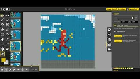Piskelapp How to Save Your Animation
