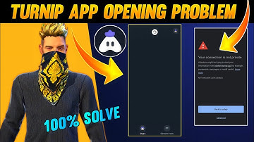 Turnip App Opening Problem || Turnip App Open Nahi Ho Raha he || Turnip App Open Problem