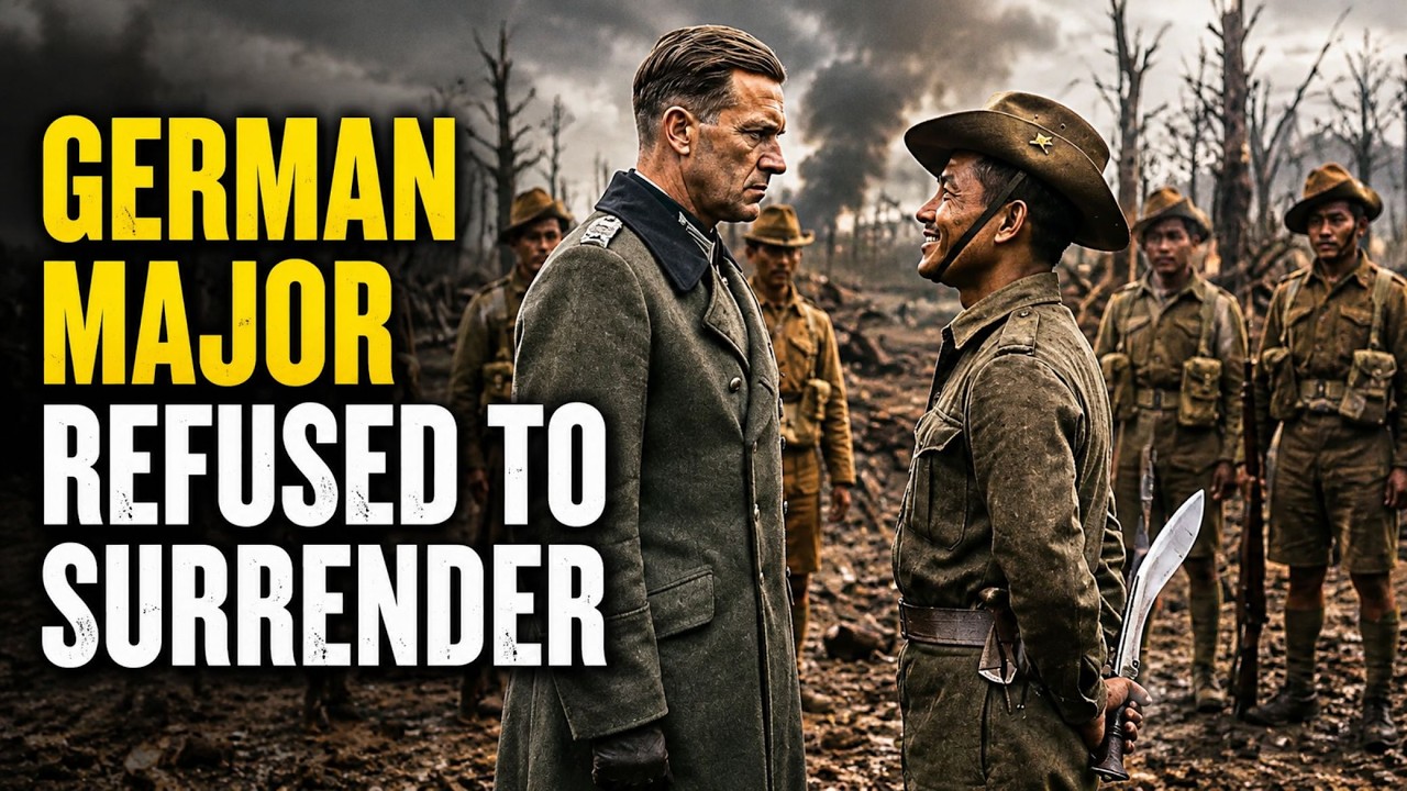 German Major Refused to Surrender—What Gurkhas Did Next Was Brutal