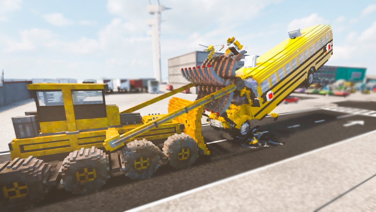 ShredDozer vs Vehicles. Part 2 | Teardown Gameplay