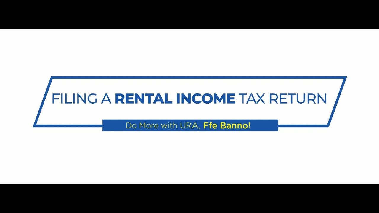 Rental Income Tax Return Pages