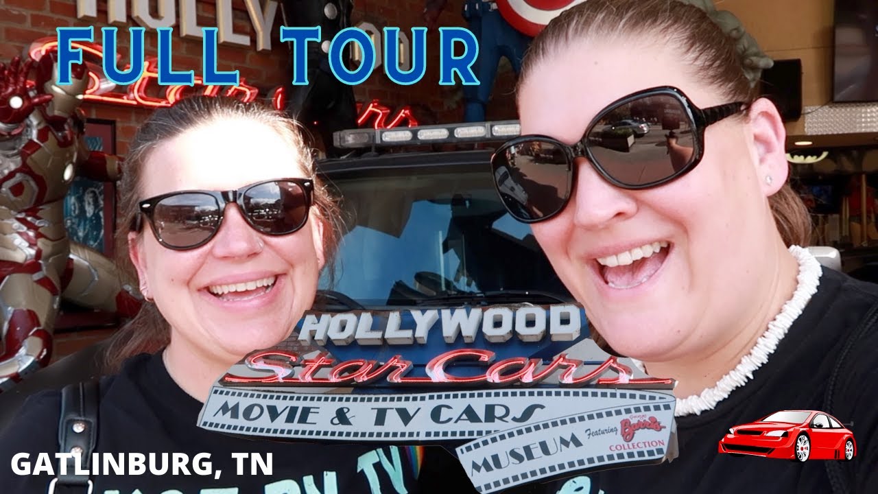 МУЗЕЙ ГОЛЛИВУДСКИХ ЗВЕЗДНЫХ АВТОМОБИЛЕЙ В ГАТЛИНБЕРГЕ! ПОЛНЫЙ ТУР, ПОСМОТРИТЕ НА ВСЕ АВТОМОБИЛИ И...