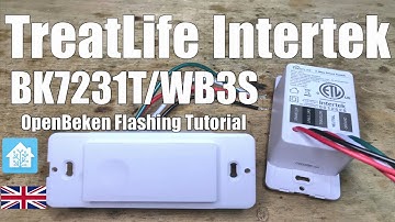 TreatLife Intertek teardown & programming tutorial - WB3S/BK7231 - 100% local Home Assistant control
