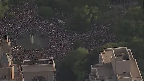 Thousands march in NYC over Roe v. Wade decision