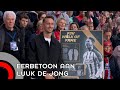 Luuk de Jong vereeuwigd in PSV Walk of Fame
