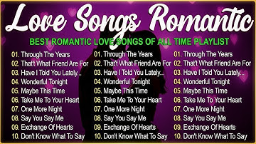 Best Old Love Songs Romantic - Cher & Peter Cetera, David Pomeranz, Chicago, Jim Brickman