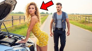 Caretaker helped woman with broken car—not knowing she was the daughter of a wealthy businessman