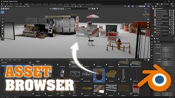 Blender Asset Browser Tutorial: ADD 3D Models & INSTANTLY Reuse Them