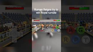 Roman Reigns try to win Royal rumble #wwe #game #wwe2k22 #gaming #battleroyal #battlemode
