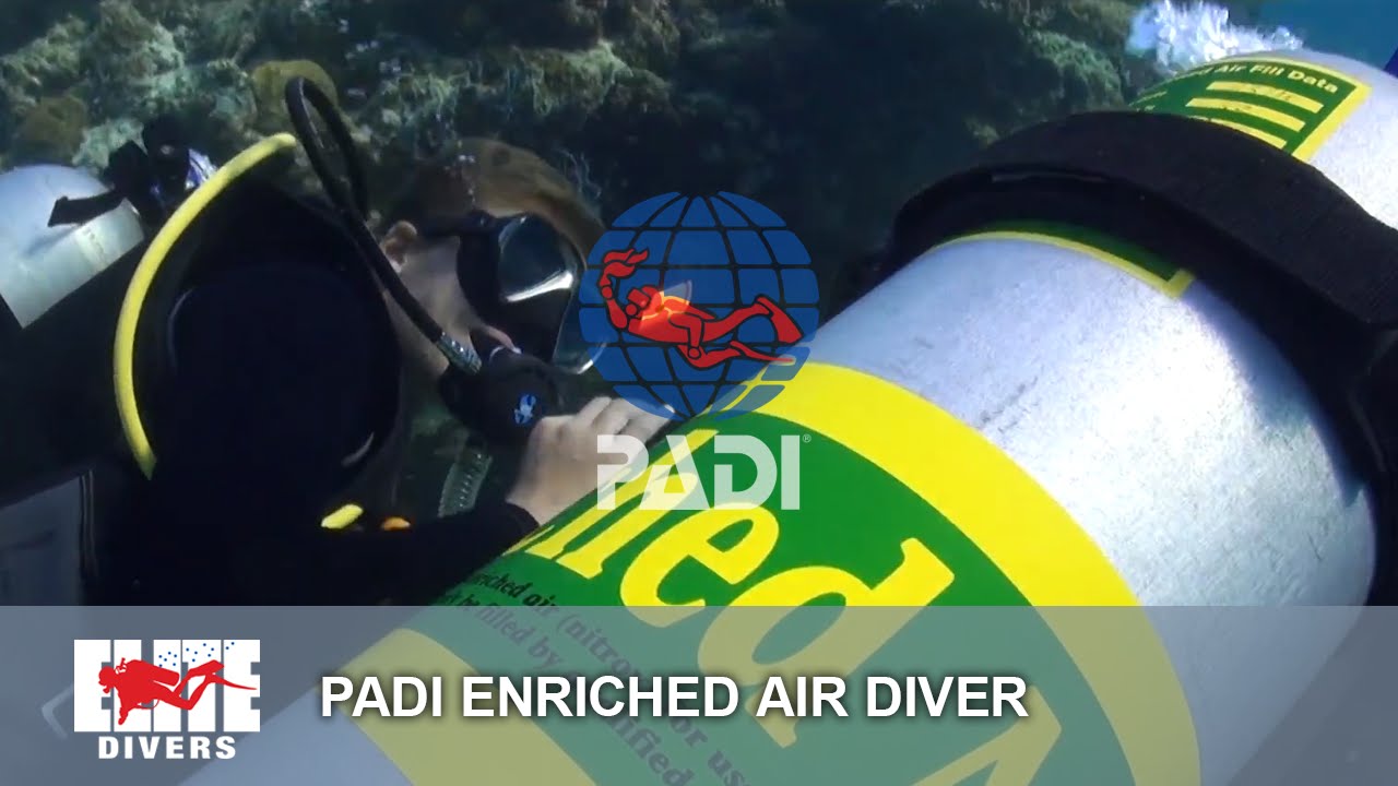 PADI Enriched Air Diver - Elite Divers