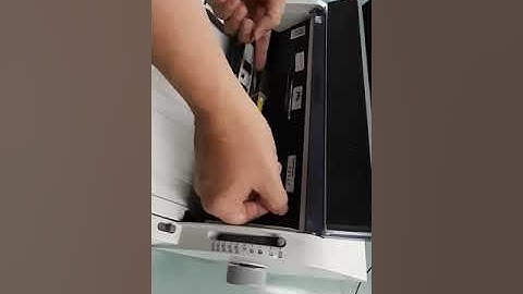 1330 Dot Matrix Printer Video Guidance 2: Installing the new ribbon cartridge