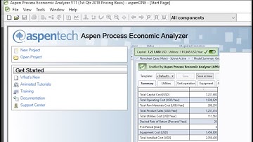 Economic Analysis in Aspen HYSYS