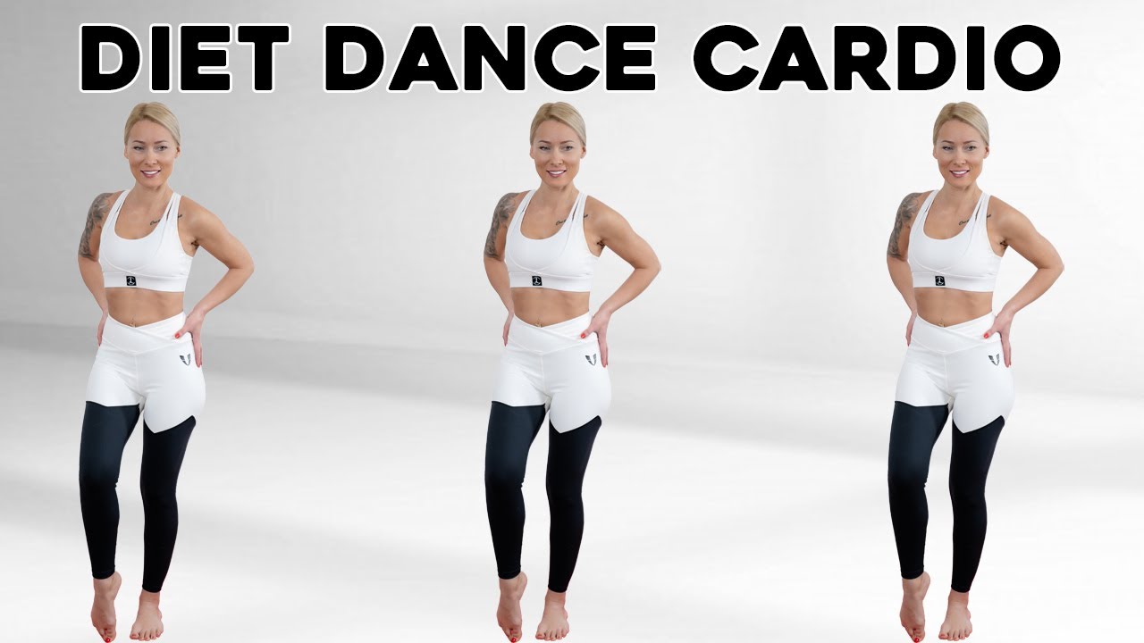 30 MIN DIET DANCE WORKOUT FAT BURNING CARDIO AEROBICS No Jumping Knee