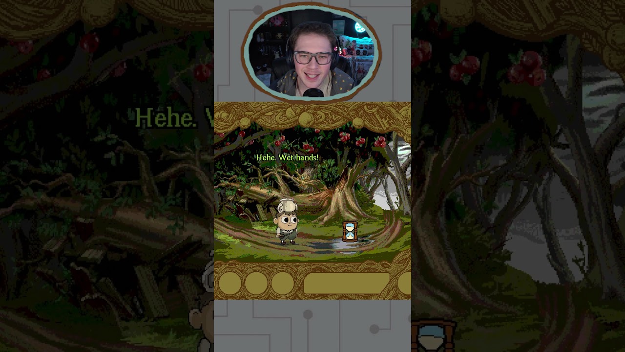 Wet hands? | #overthegardenwall #gaming #pointandclick