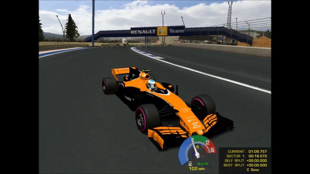 rFactor Formula Xtreme 2017 mod showcase