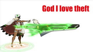 STEALING from innocent Millia players