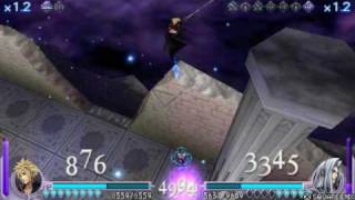 Dissidia: Cloud VS. Sephiroth.
