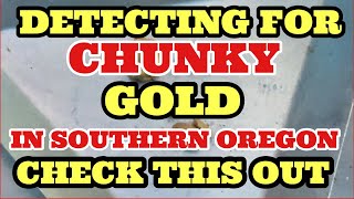 Valuable Pieces Of Gold Found With A Metal Detector In Southern Oregon