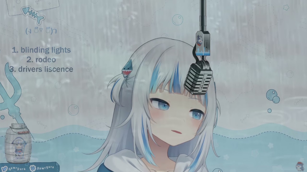 Gura sings Drivers License by Olivia Rodrigo