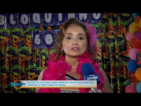 Foliões da terceira idade caem na folia e mostram que carnaval é para todas as idades 09 02 2026