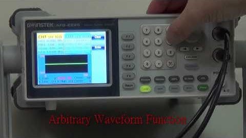 AFG-2225 Arbitrary Waveform Function