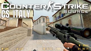 CounterStrike Source Gameplay 2022 on cs_italy