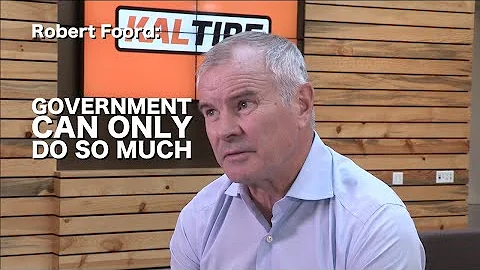 Robert Foord: Government Can Only Do So Much
