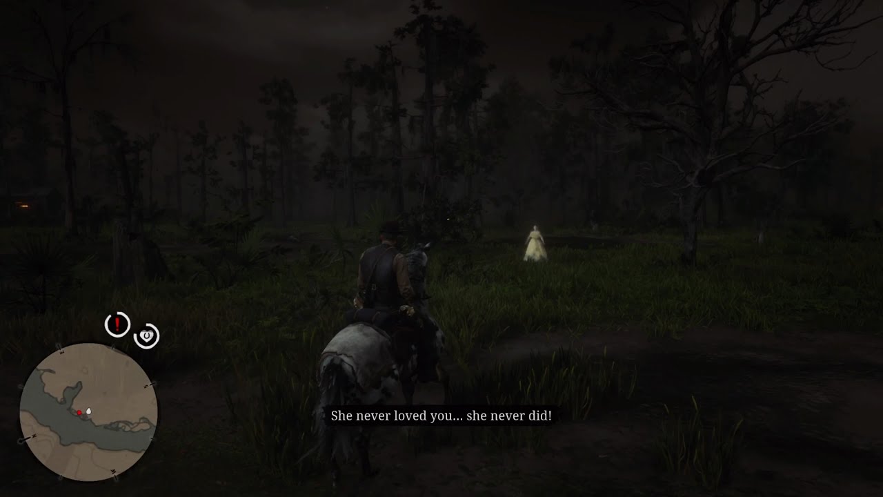 Red Dead Redemption 2: Rare Sighting Of The Ghost Train And Ghost Lady