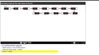 Data Structure Class #01 - Link list Visualization