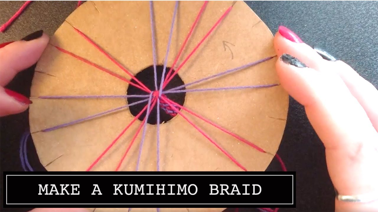 Basic Kumihimo (Japanese Braid) Tutorial Online Class 