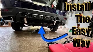 Effortless: Honda Pilot Trailer Hitch and Harness Installation  Don’t Remove the Bumper Cover!