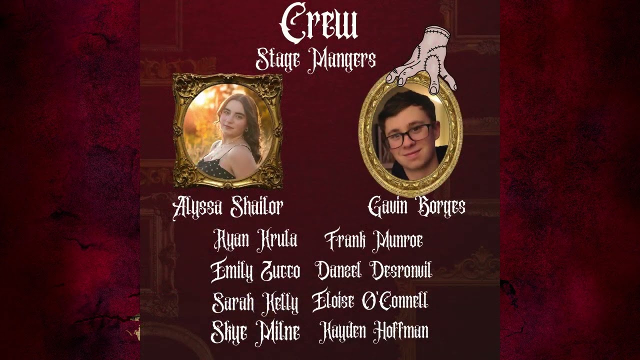 ADDAMS FAMILY Cast/Crew Reveal