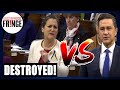 Freeland goes after pierre poilievre and is shut down