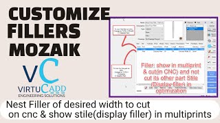 MZ10 Show Filler in multiprint & cut in CNC Optimization and not cut its other part (Display filler)
