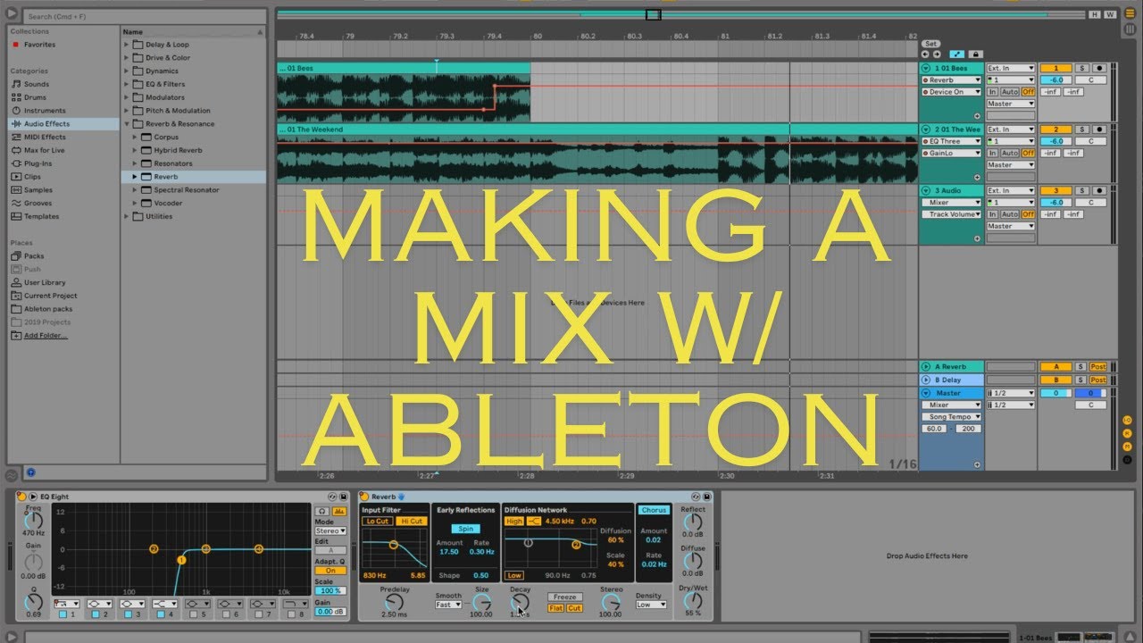 How to Make a Dj Mix Using Ableton - YouTube