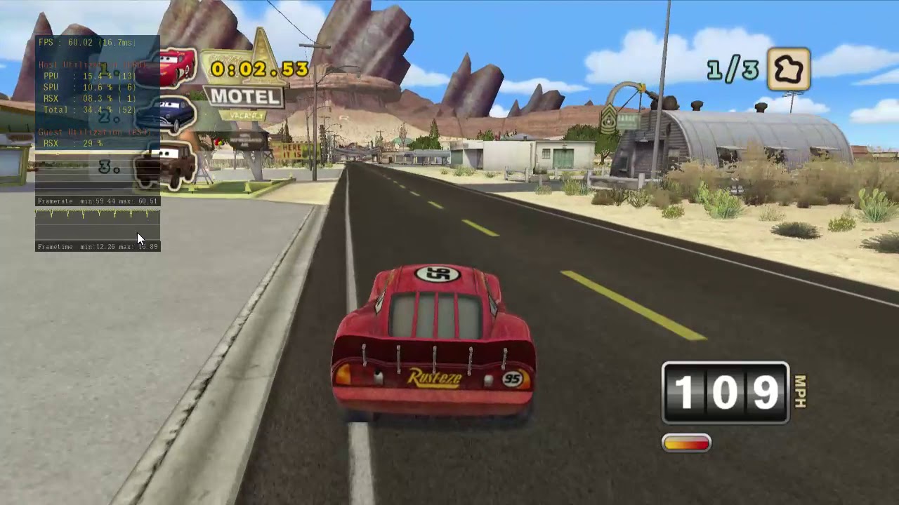 Cars: Race O Rama X360 Modding  PS3 McQueen Fully Added and Playable 