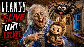 GRANNY live horror house escape | granny new live #shorts #granny #gaming