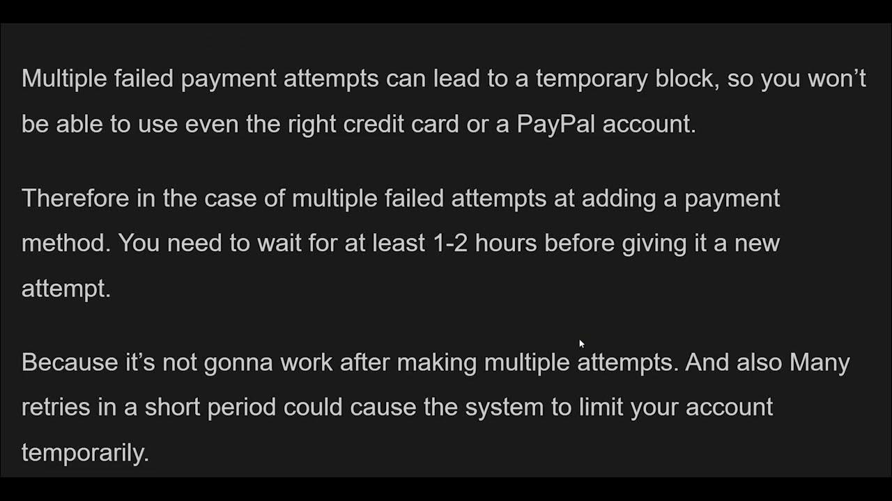 Crunchyroll There Was A Problem Playing The Video How To Fix “There Was A Problem With Your Card” On Crunchyroll - YouTube