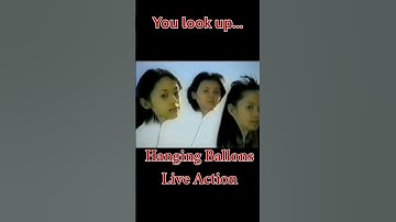 Thumbnail of HANGING BALLONS LIVE ACTION😱 #shorts