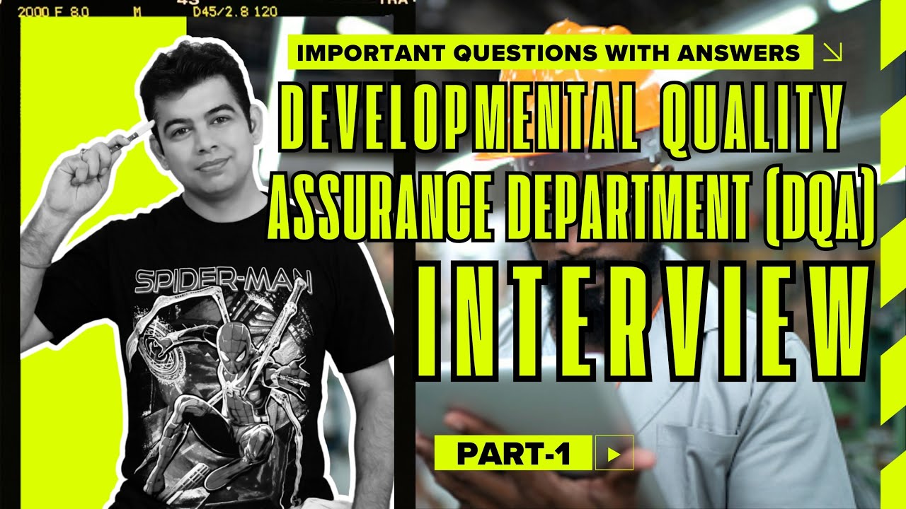 DEVELOPMENTAL QUALITY ASSURANCE DEPARTMENT(DQA) I IMP QUESTIONS WITH ...