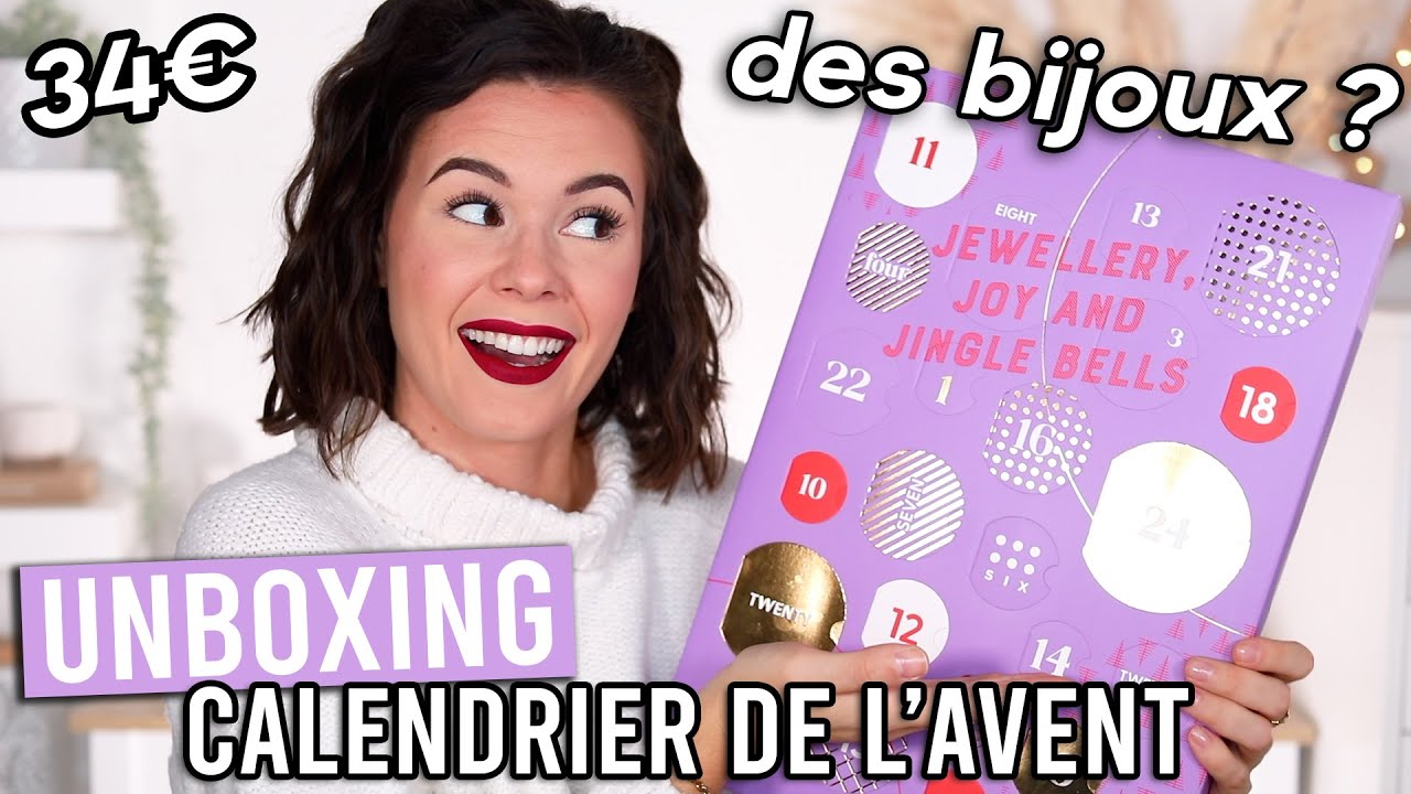 UNBOXING : un calendrier de l'avent BIJOUX à 34€ ?!