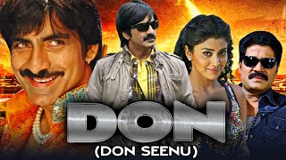 Don (Don Sheenu) (HD) - RAVI TEJA Superhit Action Hindi Dubbed Movie l Shriya Saran, Srihari