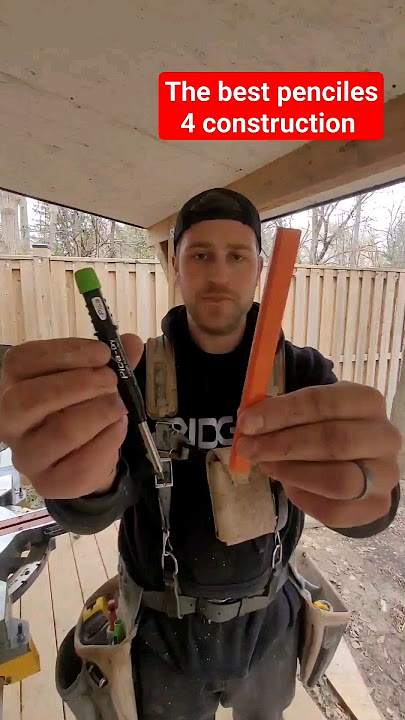 These are the best pencils 4 construction from pica #diytips #tools #pencil #carpentry #construction