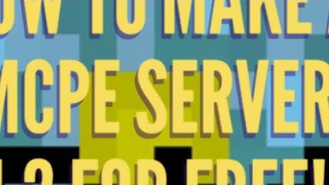 How To make a mcpe 1.2 server on Android for free! 2017