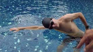 Beginner Triathlete learn to glide for front crawl