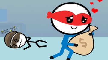 Attack Draw Line (WEEGOON) Gameplay Walkthrough - All Levels 1-40 - Funny Stickman Mini Games